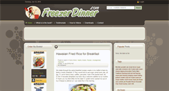Desktop Screenshot of freezerdinner.com